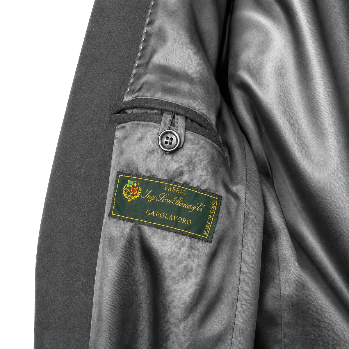 Loro Piana Fabric Man Coat Grey