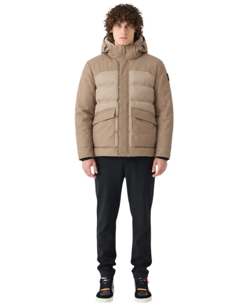 Suns Man Garant Jacket Fossil Beige