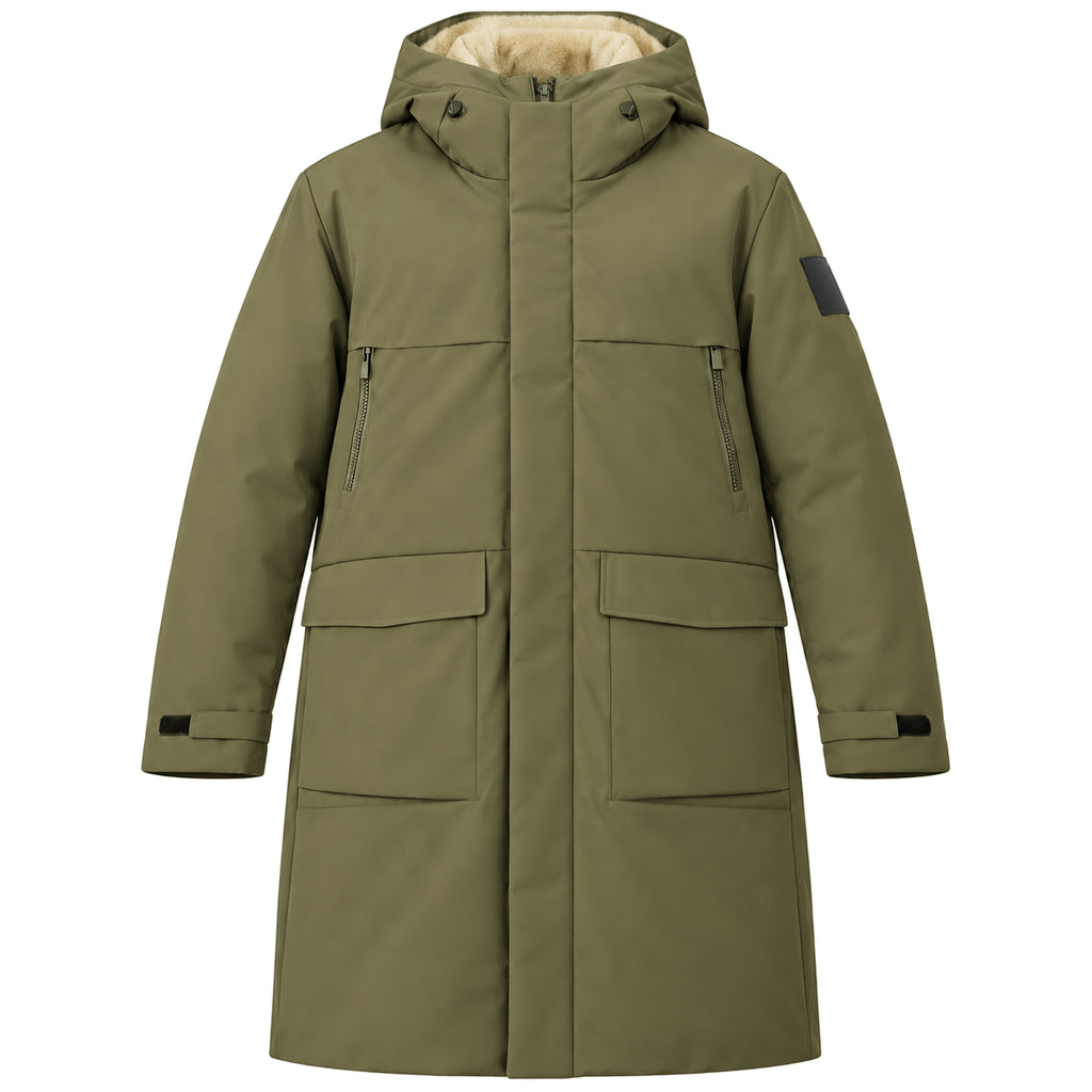 Suns Man Parka Jacket Military Green