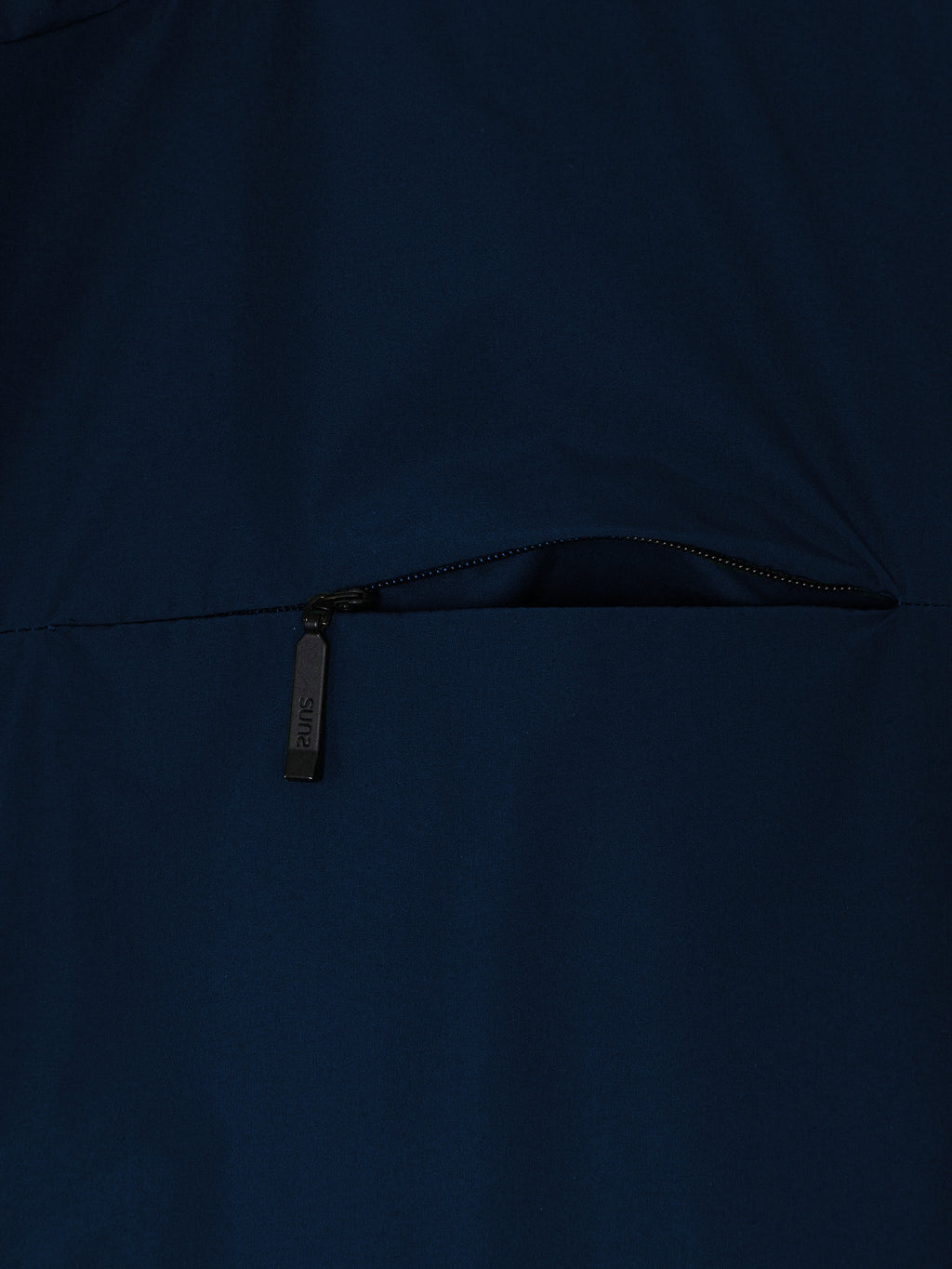 Suns Man Aurelio Velour Jacket Darkblu Blue