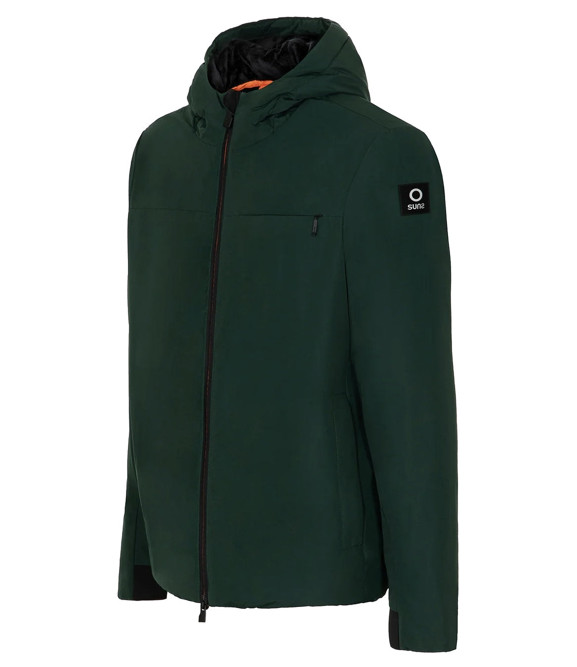 Suns Man Aurelio Velour Jacket Forest Green