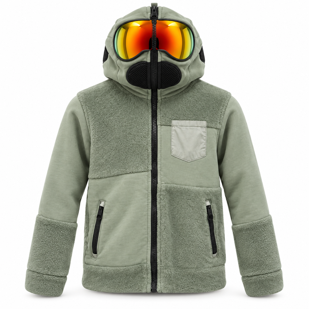 AI-Riders Junior Sweatshirt Pile Oliva Green