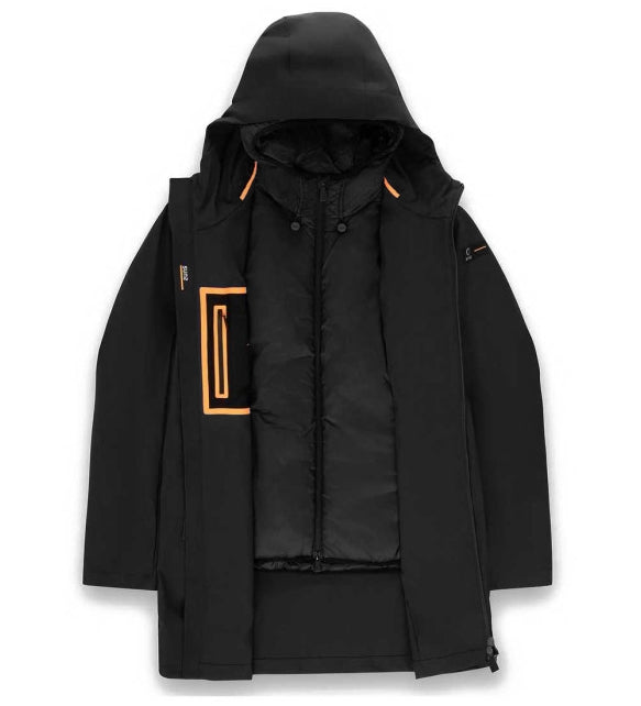 Suns Man Praga Double Jacket Black
