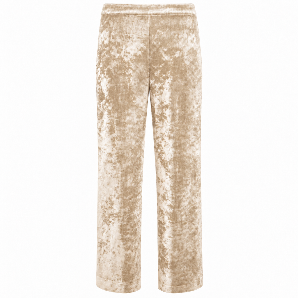 mirella matteini Woman Trousers Ciniglia Beige