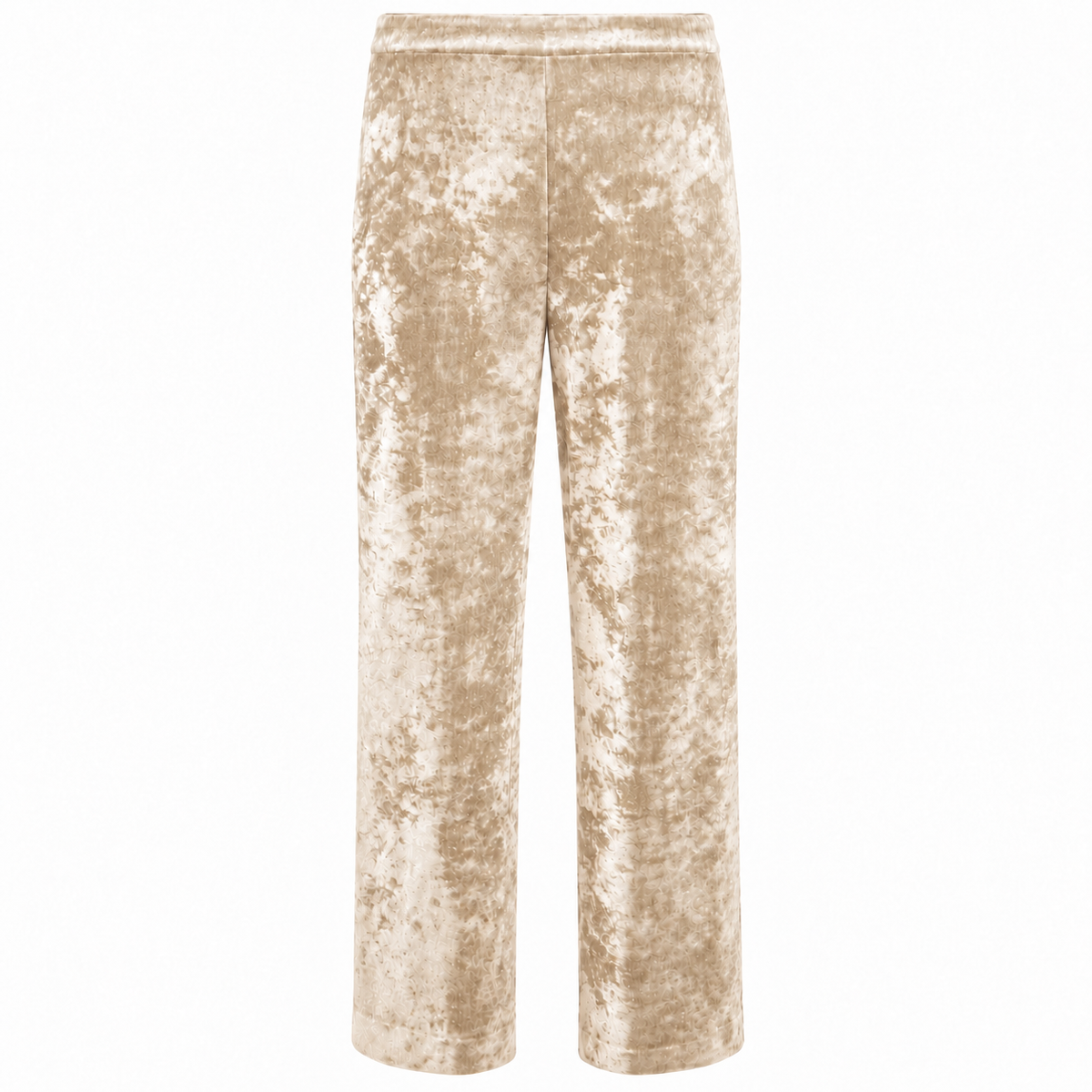 mirella matteini Woman Trousers Ciniglia Beige