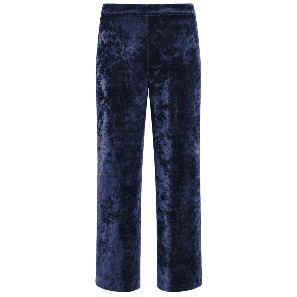 mirella matteini Woman Trousers Ciniglia Blue