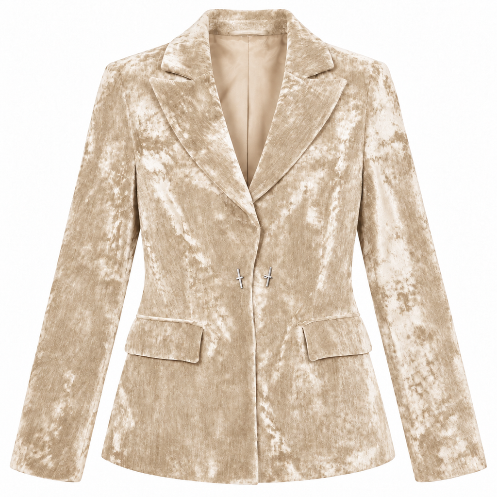 Mirella Matteini Woman Jacket Ciniglia Beige