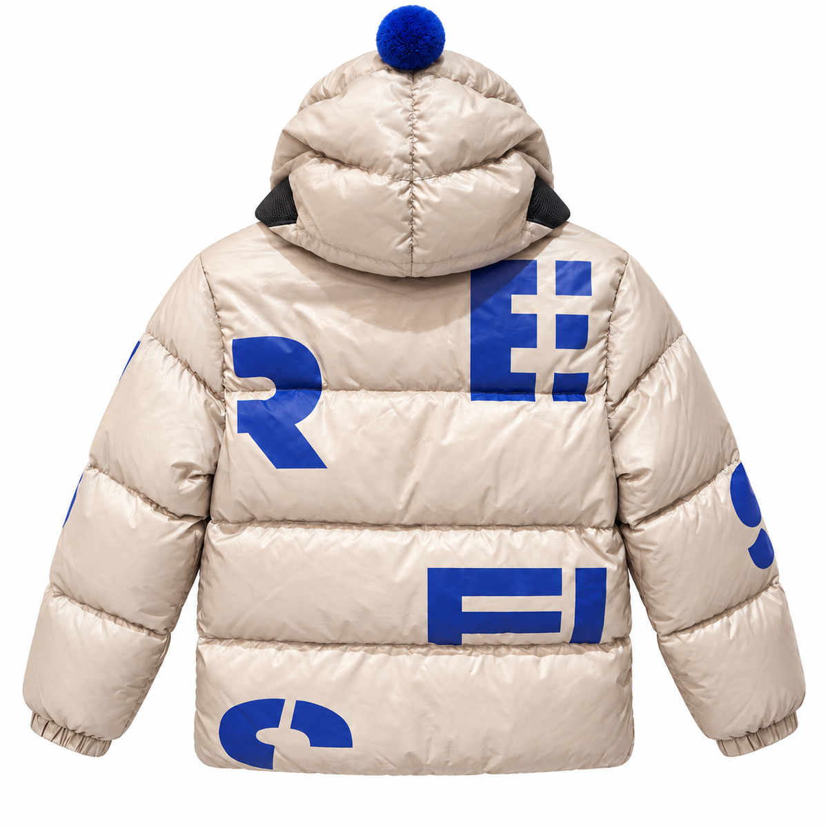 AI-Riders Junior Jacket Lettere Trapuntata Grey