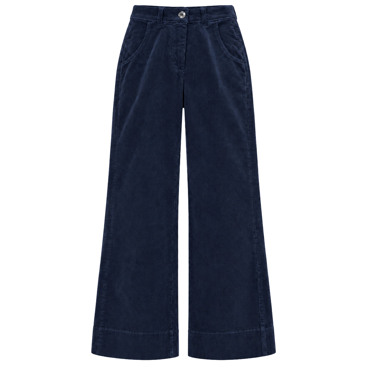 Mirella Matteini Woman Trousers Velvet Coste Blue