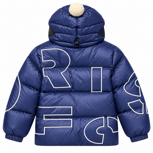 AI-Riders Junior Jacket Lettere Trapuntata Blue