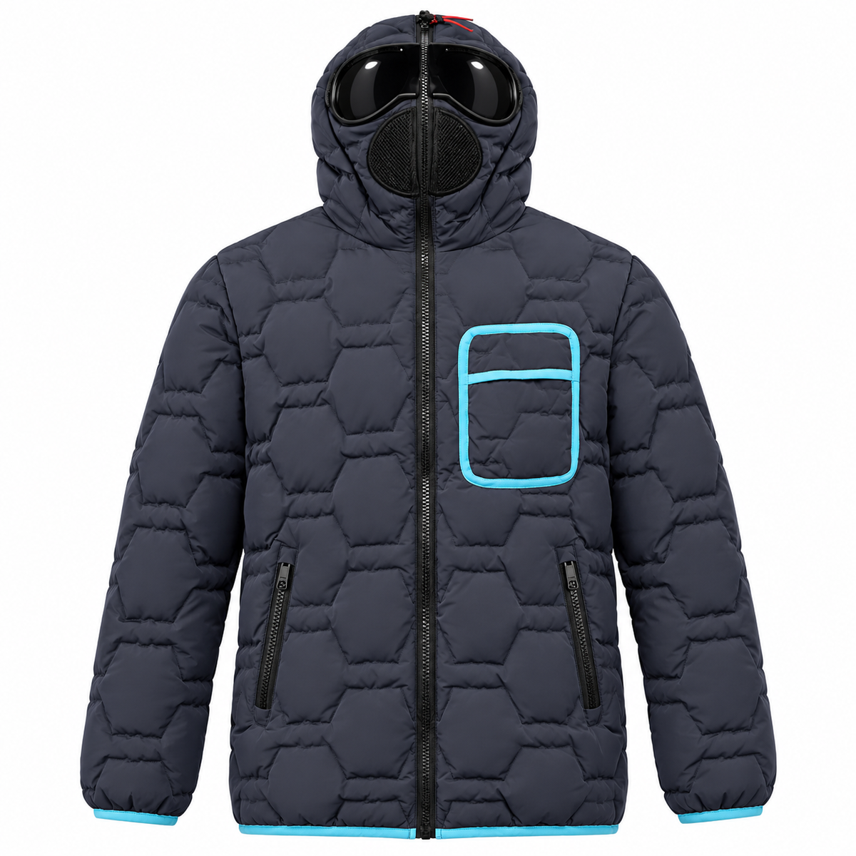 AI-Riders Junior Jacket Long Trapuntata Blue