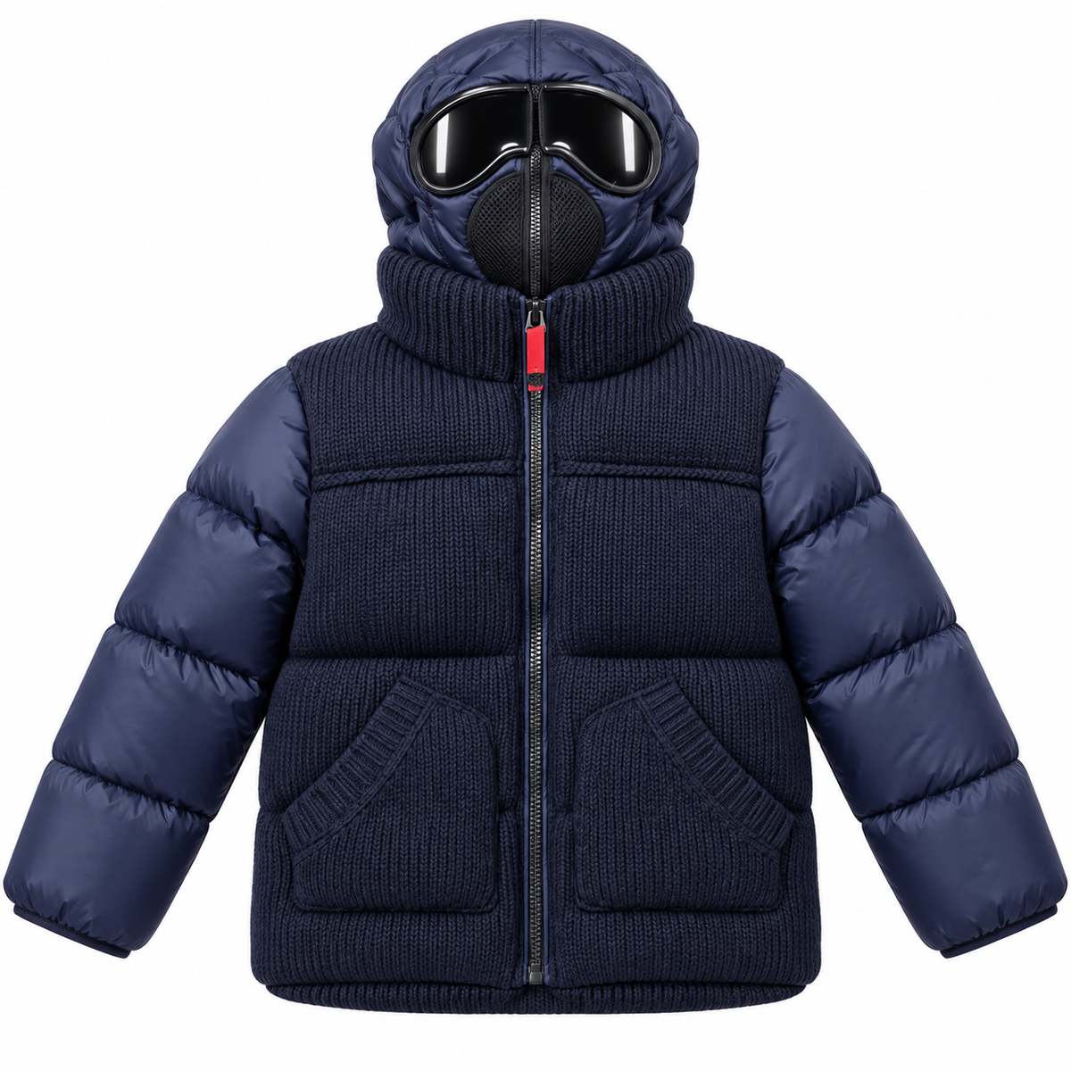AI-Riders Junior Jacket Knit Blue