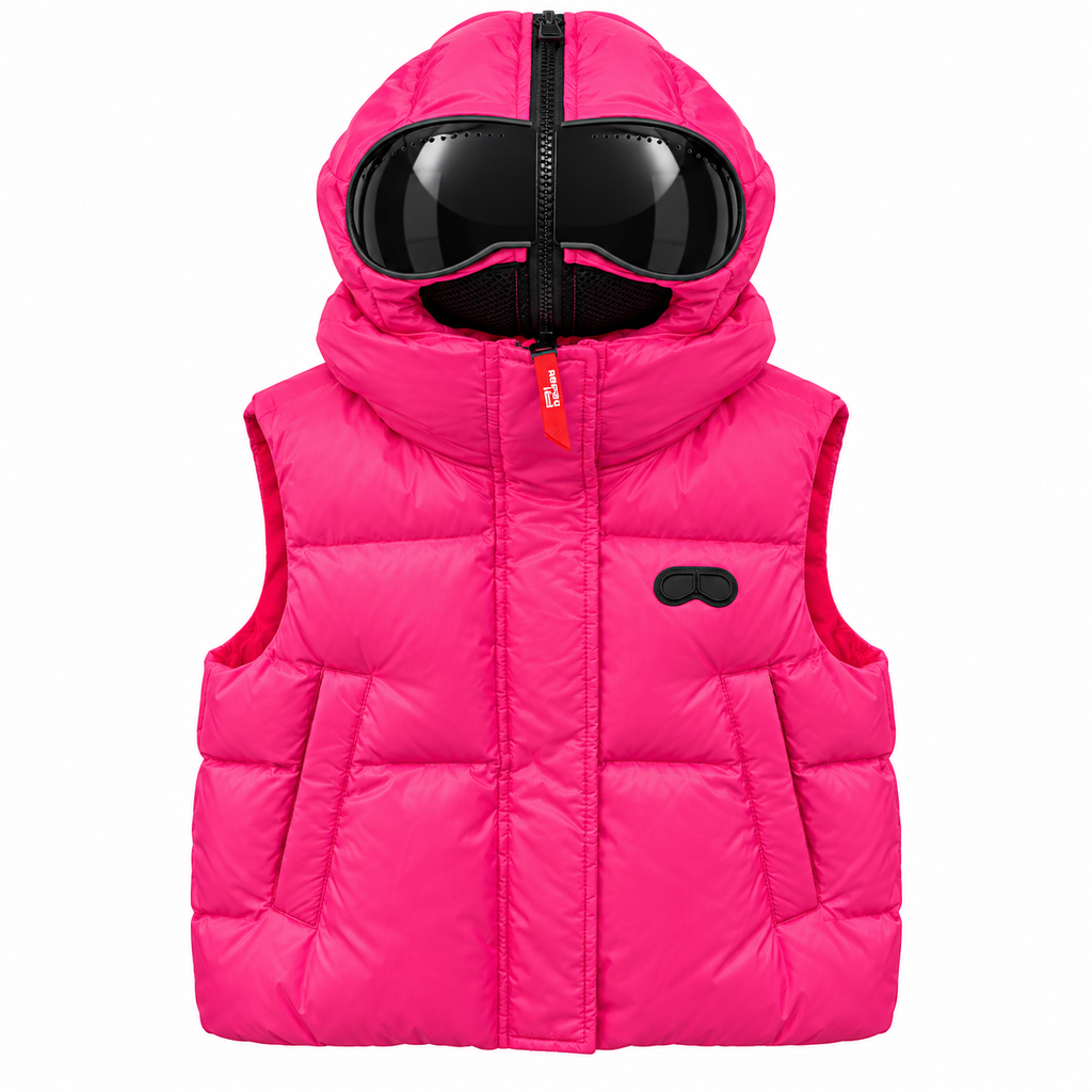 ai riders Junior Vest Quilted Pink
