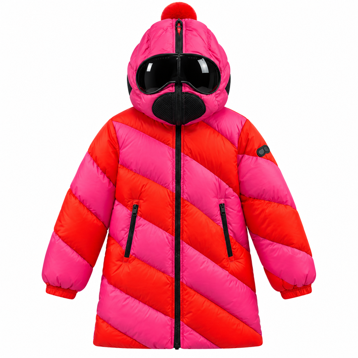 ai riders Junior Jacket Trapuntata Bicolore Pink