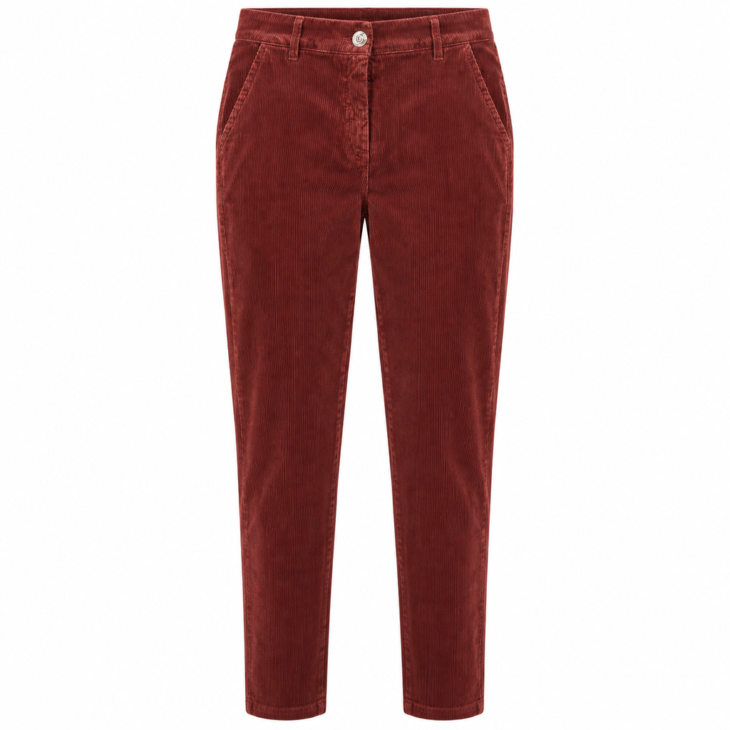 Mirella Matteini Woman Trousers Coste Elastico Red