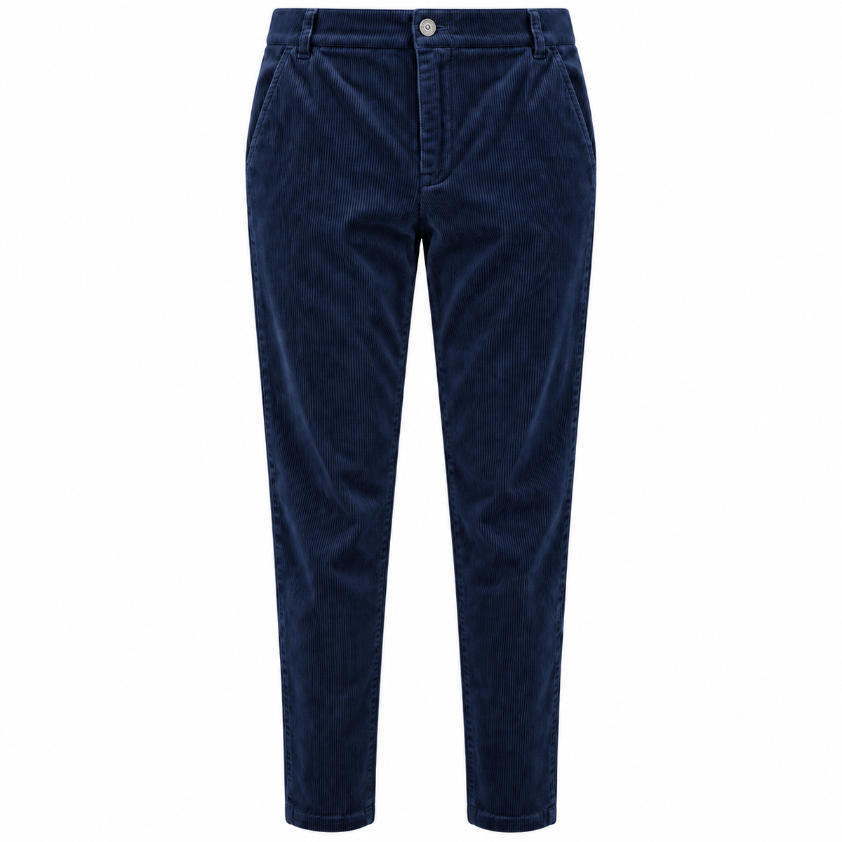 Mirella Matteini Woman Trousers Coste Elastico Blue