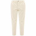 Mirella Matteini Woman Trousers Coste Elastico White