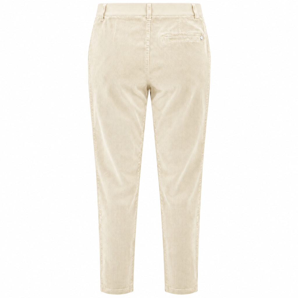 Mirella Matteini Woman Trousers Coste Elastico White
