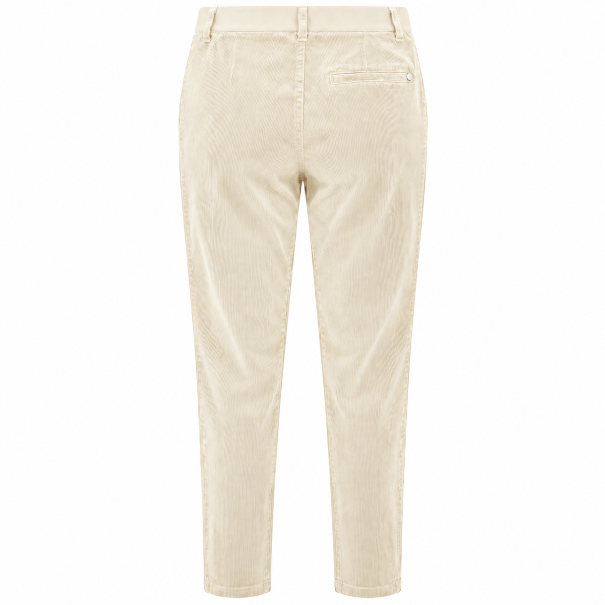 Mirella Matteini Woman Trousers Coste Elastico White