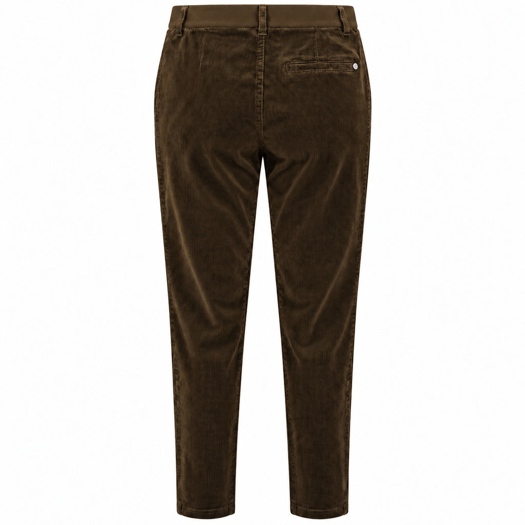 Mirella Matteini Woman Trousers Coste Elastico Brown