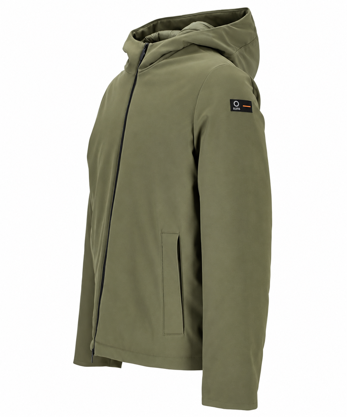 Suns Man Matt Shell Jacket Army Green
