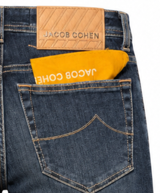 Jacob Cohën Man Bard Regular Jeans Blue