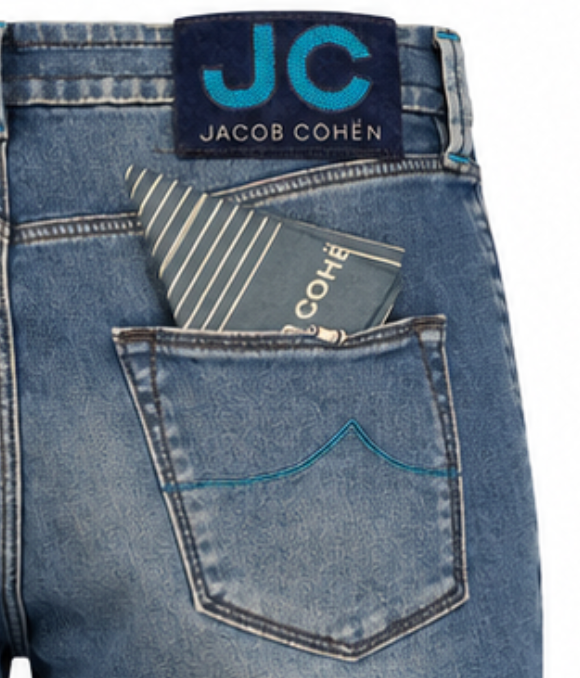 Jacob Cohën Man Carrot Pharrel Active Jeans Blue