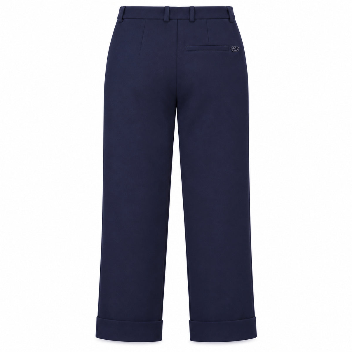 east drive Woman Trousers Stretch Viscosa Blue