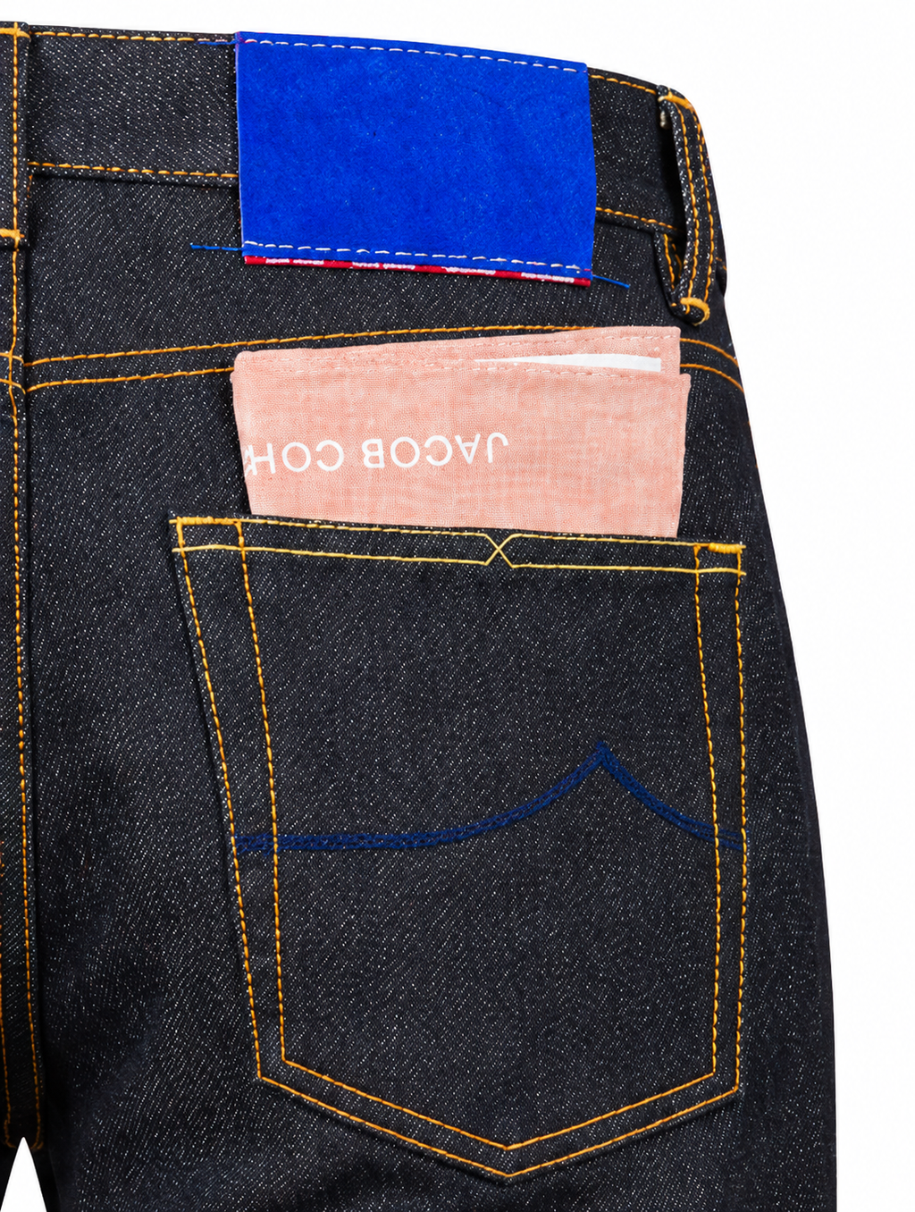 Jacob Cohën Man Icio Tapered Straight Leg Jeans Blue