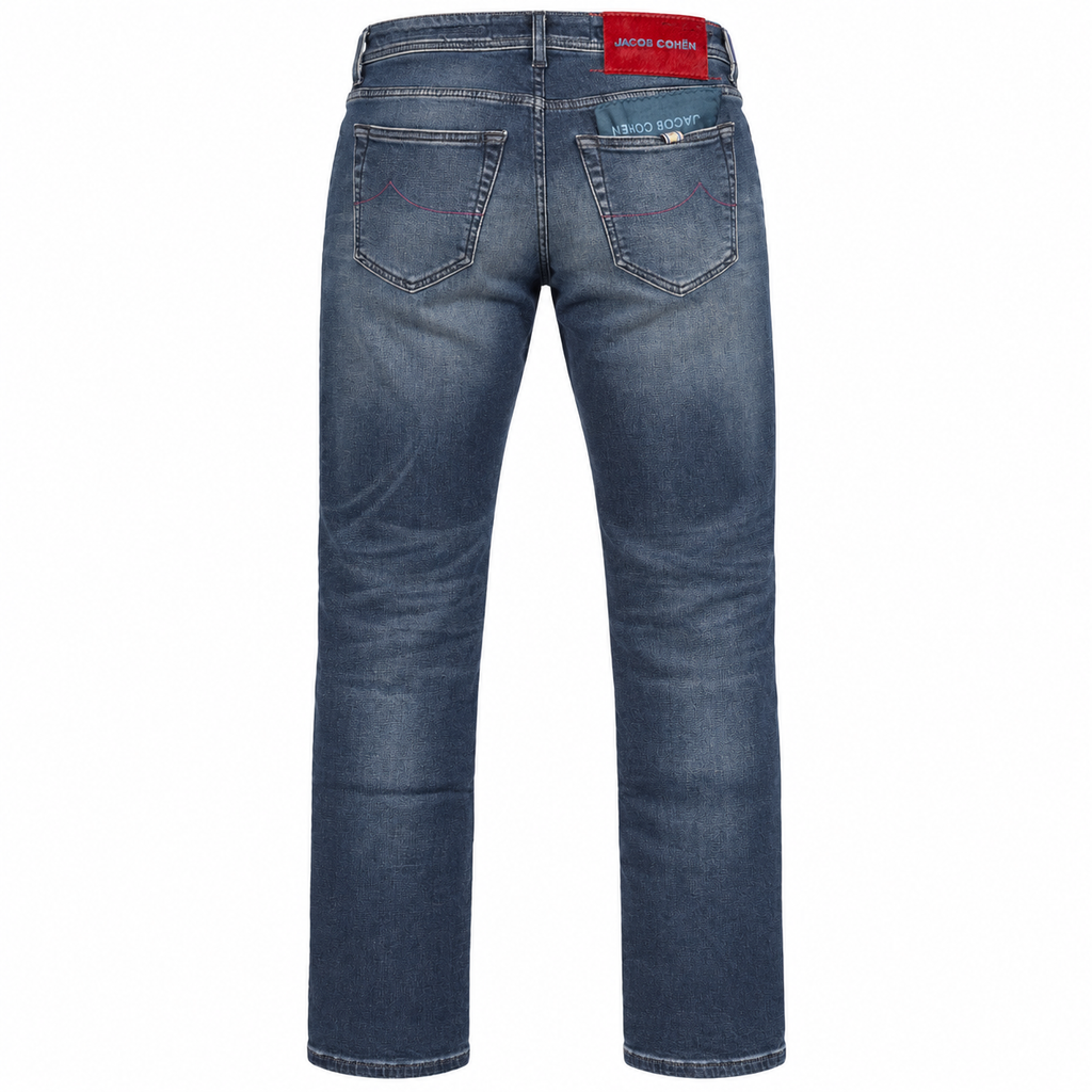 Jacob Cohën Man Bard Regular Slim Jeans Blue
