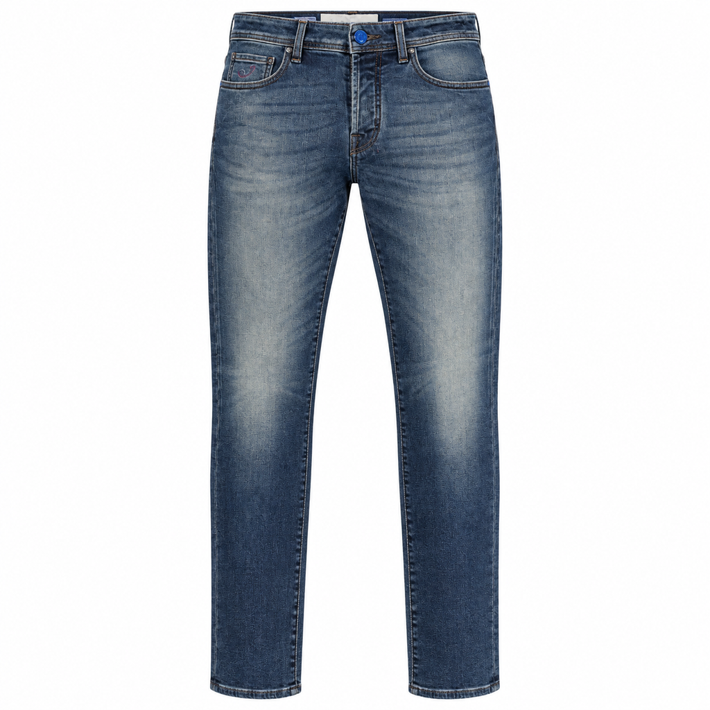 Jacob Cohën Man Bard Regular Slim Jeans Blue