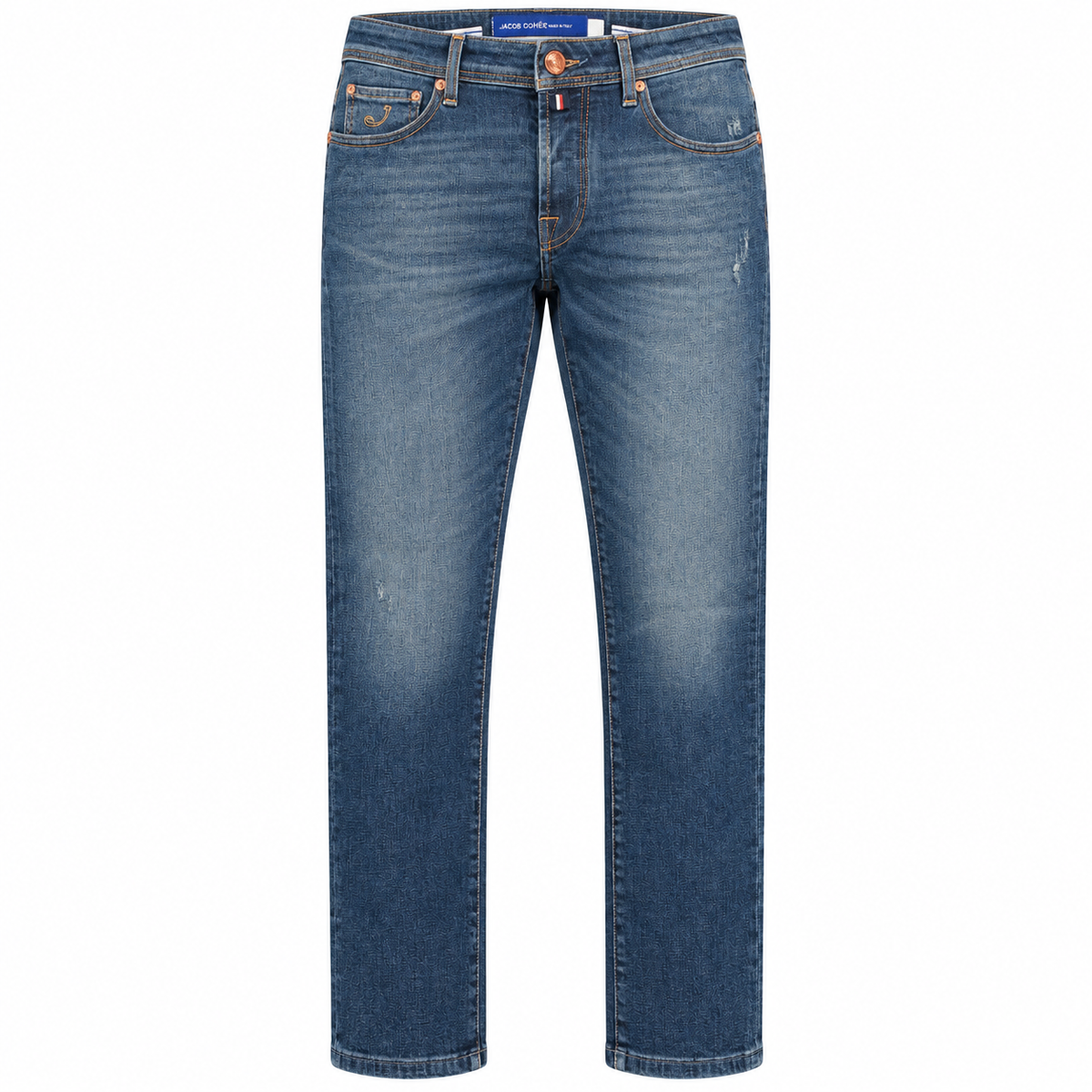Jacob Cohën Man Bard Regular Slim Jeans Blue