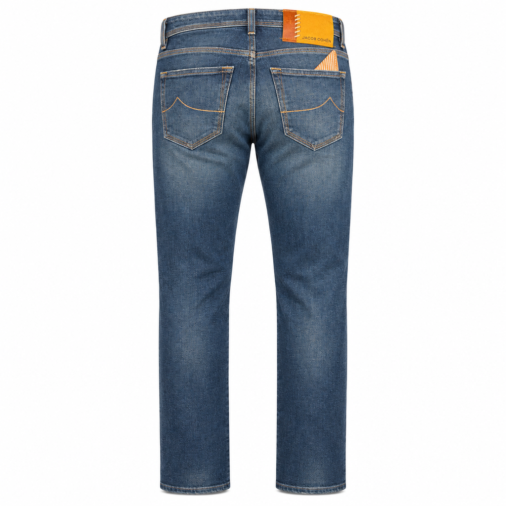 Jacob Cohën Man Bard Regular Slim Jeans Blue