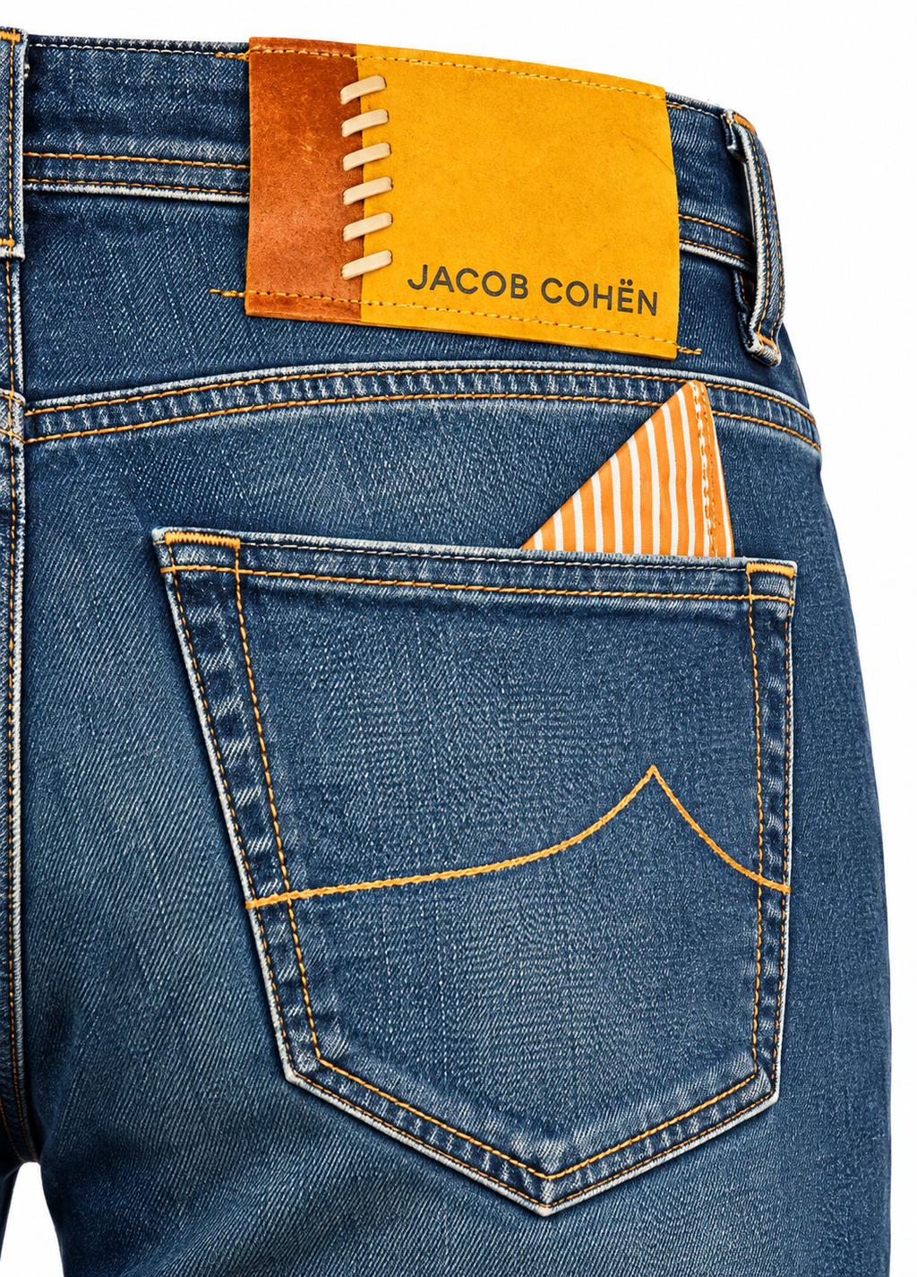 Jacob Cohën Man Bard Regular Slim Jeans Blue