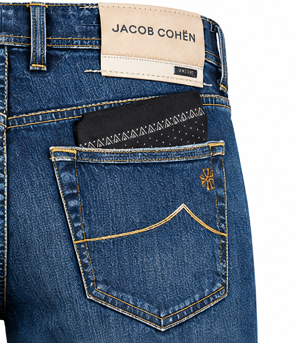 Jacob Cohën Man Harris Regular Jeans Blue
