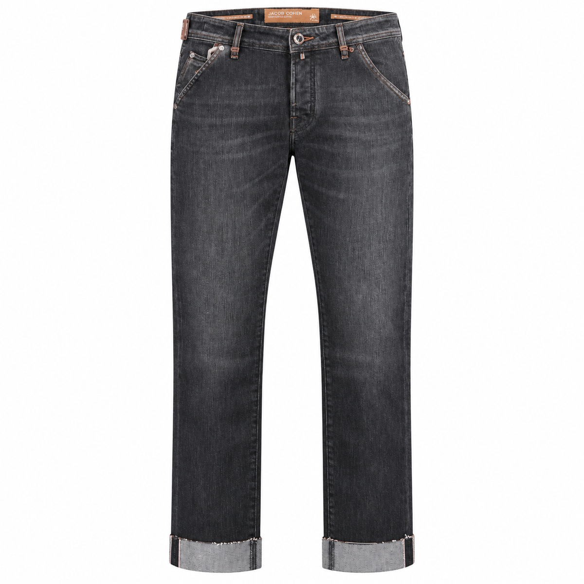 Jacob Cohën Man Leonardo Ltd Regular Slim Jeans Black