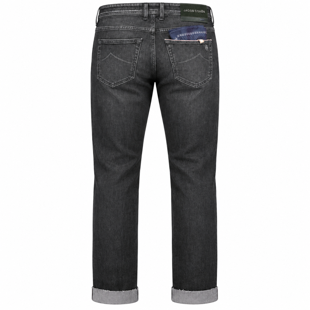 Jacob Cohën Man Leonardo Ltd Regular Slim Jeans Black