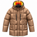 Ai-riders Junior Down Jacket Quilted Brown