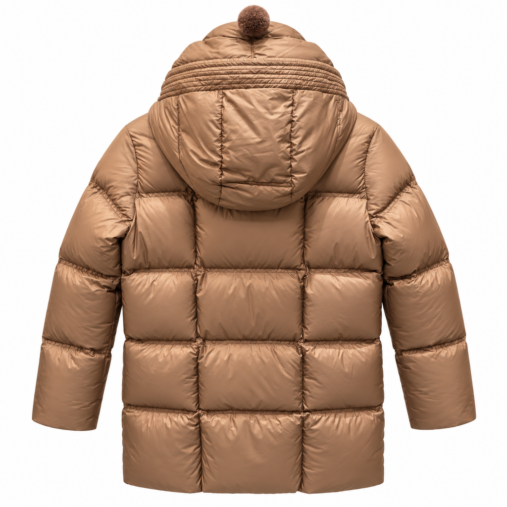 Ai-riders Junior Down Jacket Quilted Brown