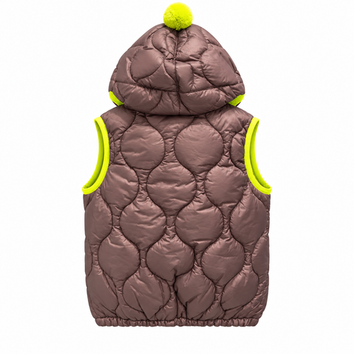 Ai-riders Junior Vest Quilted Brown