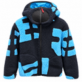 Ai-riders Junior Jacket Sherpa Lettere Blue