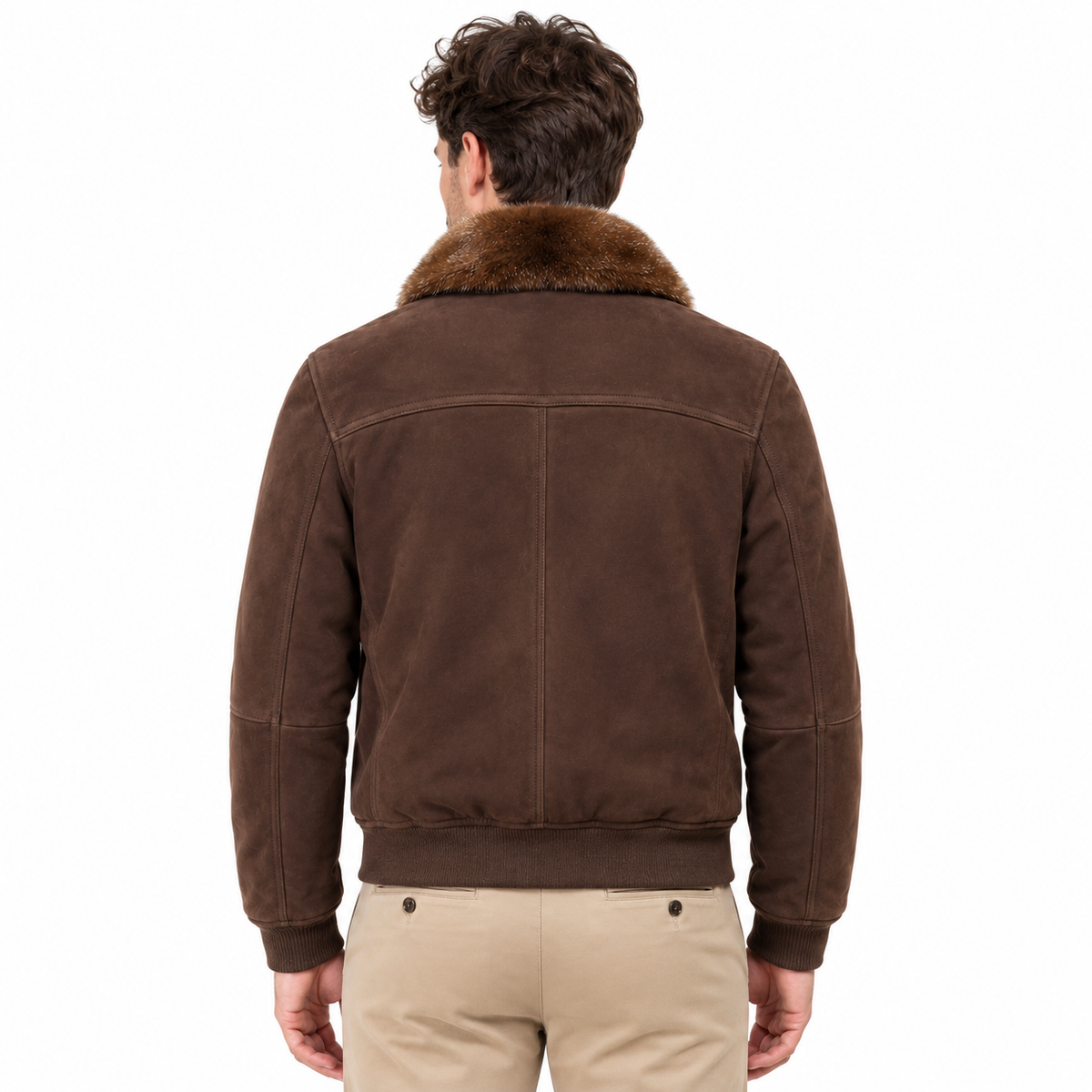 moorer Man Jacket Fiano Brown