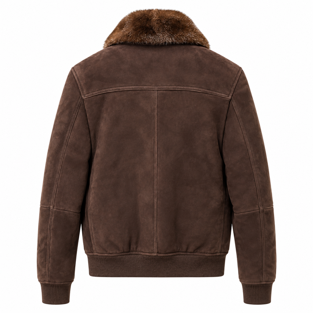moorer Man Jacket Fiano Brown