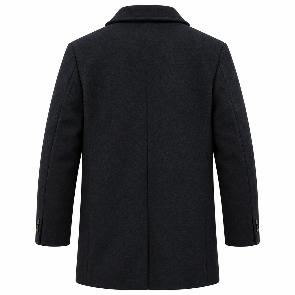 moorer Man Coat Mitchel Blue