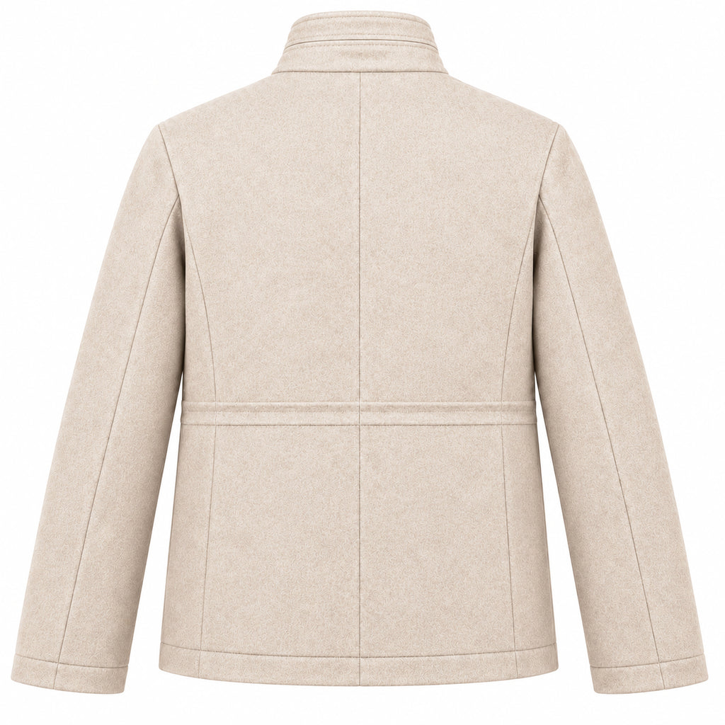 Loro Piana Fabric Man Coat Wool Beige
