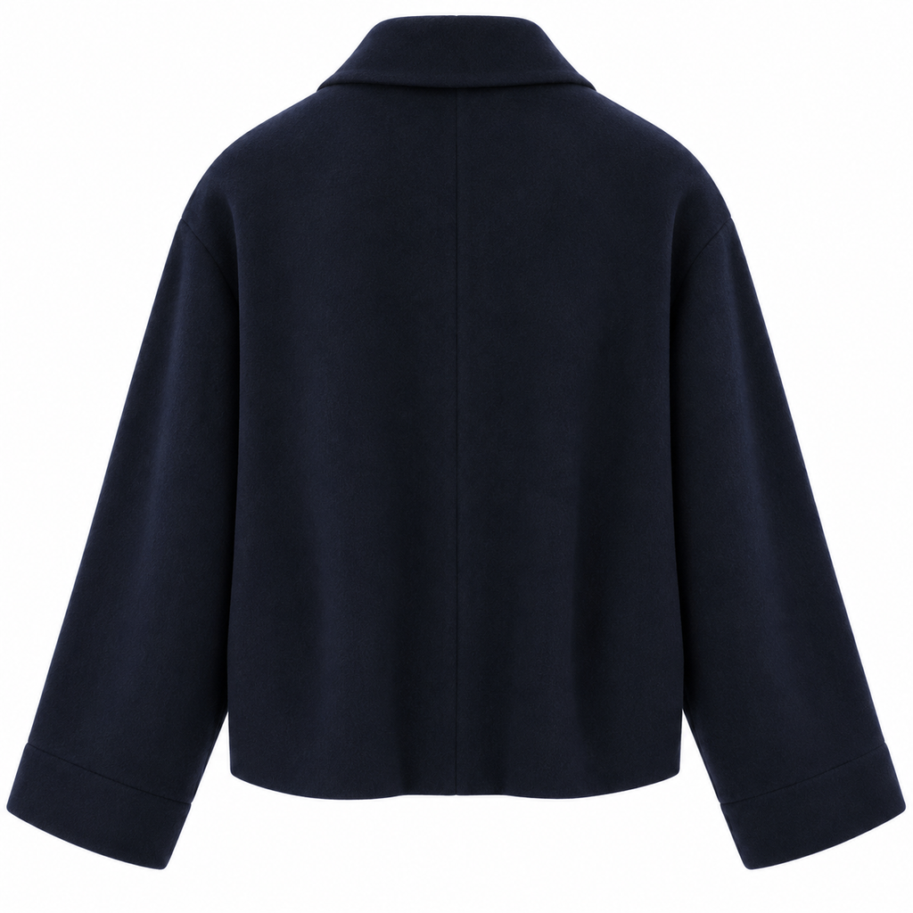 Loro Piana Fabric Woman Jacket Wool Blue