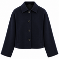 Loro Piana Fabric Woman Jacket Wool Blue