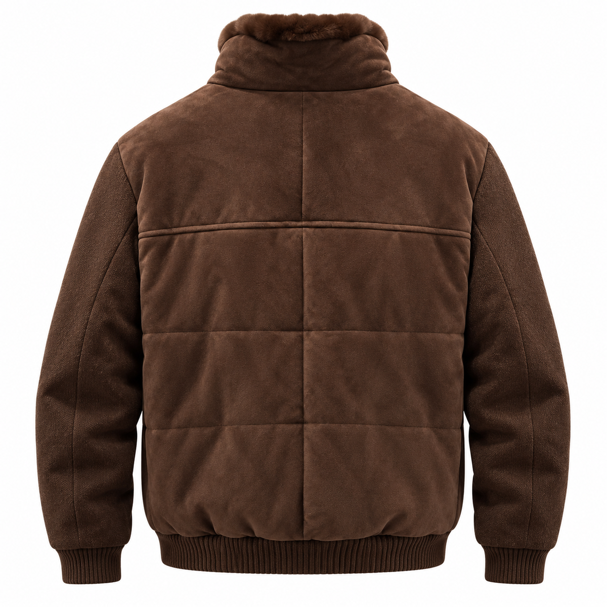Loro Piana Fabric Man Jacket Camoscio Cashmere Brown