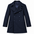 Loro Piana Fabric Man Coat Peacoat Blue