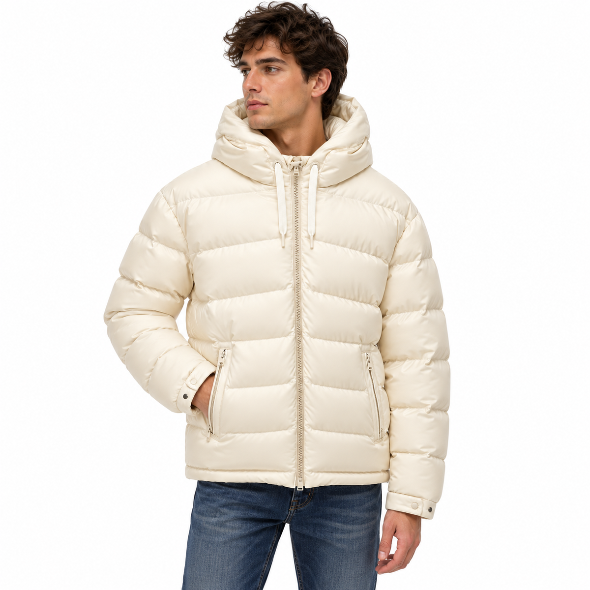 Herno Man Jacket Long White